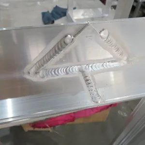 Servizio di lavorazione dell'alluminio OEM telaio per saldatura telaio in metallo telaio per tavolo
