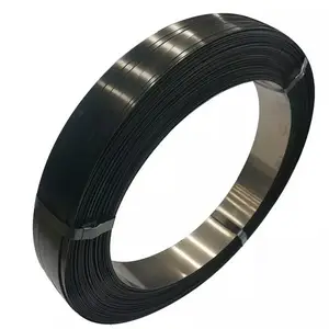 First steel high quality 0.5*19mm 0.7*32mm metal steels stripping q195 q235 black steel strap band price per kg