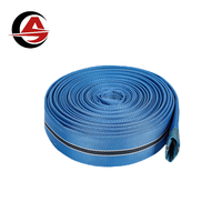 American Standard 1 pouce 30m Tuyau d'incendie plat jaune avec connecteur NPSHC Made China Canvas SCBA Firefighting Equipment Accessory