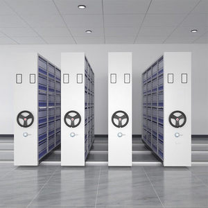 Wholesale <strong>File</strong> Rack Manual Movable Compact <strong>File</strong> <strong>Shelf</strong> Mobile Archive <strong>Shelf</strong> Compactor Storage System - Product Image 3