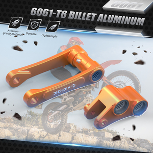 NICECNC Kit de biellettes de suspension arrière abaissantes de 2 pouces pour <span class=keywords><strong>KTM</strong></span> 690 <span class=keywords><strong>Enduro</strong></span> SMC R 2019-2023 <span class=keywords><strong>2024</strong></span> - Product Image 5