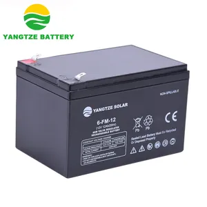 Deep Cycle Rechargeable Ups 12v 12ah 20hr Battery For Electric Scooter