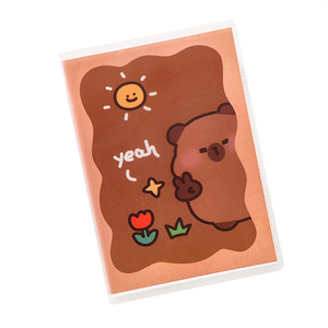 1pc Caderno Colado Estudante A7 A Qualquer Hora Mini Bolso Notebook Bonito Golfinho Água Handbook Notebook - Product Image 5