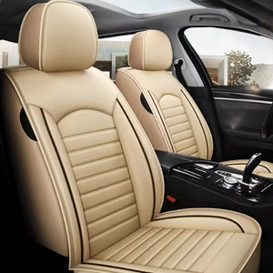 Juego Completo de Fundas de Asiento de Cuero PU, Alfombrilla para Maletero, Accesorio <span class=keywords><strong>Interior</strong></span> Universal para VW Tiguan L 2010 <span class=keywords><strong>R</strong></span> <span class=keywords><strong>Line</strong></span> MK2 2017-2024 2025, Piezas de Automóvil - Product Image 1