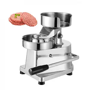 full automatic electric small chicken nuggets meat ball burger hamburger patty forming making machine price for sale