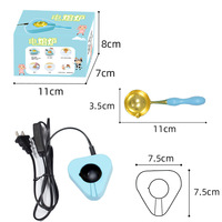 Sceau de cire standard européen four électrique cire Grain cuillère Kit poignée aiguille d'agitation feu peinture tête de joint