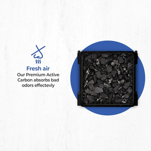 Filtre à air pour réfrigérateur <span class=keywords><strong>Liebherr</strong></span> 744002-00, 9096989, 9882429, 9882460, 988246000, filtre à charbon actif de remplacement - Product Image 3