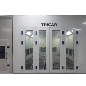 Tricar 럭셔리 하이 퀄리티 8m 전기 히터 건조기 자동차 스프레이 페인트 부스 베이킹 오븐 스프레이 부스 - Product Image 4