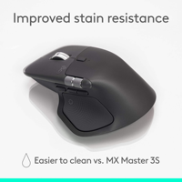 Souris sans fil MX Master 4 de la série Master originale pour une utilisation en mode double, haute performance, 3D, USB, LED, pour un usage professionnel élégant