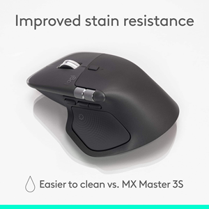 Ratón Inalámbrico Original <span class=keywords><strong>Master</strong></span> Series <span class=keywords><strong>MX</strong></span> <span class=keywords><strong>Master</strong></span> 4 de Doble Modo y Alto Rendimiento con LED 3D USB para Uso en Oficina Elegante - Product Image 3