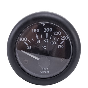 जनरेटर स्पेयर पार्ट्स पानी का तापमान गेज 12v 24v वैकल्पिक 38 ~ 120c - Product Image 2