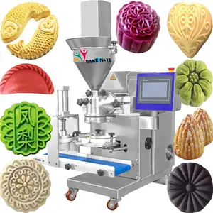 Bakenati BNT-180 Food Industries Small Encrusting Machine Mooncake Maamoul Machine