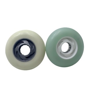 Ensemble de 4 roulettes universelles, roulettes pivotantes robustes avec frein, roues en PU silencieuses à 360° pour lit, étagère, chariot - Product Image 2