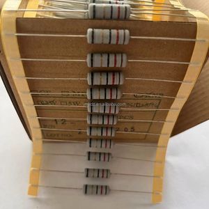 Résistance à film métallique 1/4W 1/2W 1W 2W 3W 5W, résistance 0,25W, résistance à anneau coloré de précision 1% 5%, 1 Ohm Ω R 1M 1K - Product Image 5