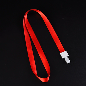 1.5cm <span class=keywords><strong>pas</strong></span> <span class=keywords><strong>cher</strong></span> en plastique crochet lanière <span class=keywords><strong>carte</strong></span> d'identité Badge longes suspendus cou corde en gros - Product Image 4