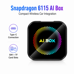 4G+32G AI Box Portable Wireless CarPlay <b>Adapter</b> <b>Bluetooth</b> Android Auto for iOS Android 13 Devices Custom Packaging - Product Image 2