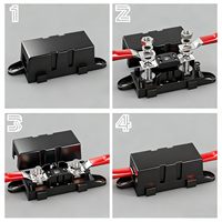 Fusible Mega ANM AMG 40A à 200A 32V 58V en cuivre étamé à visser pour protection automobile, onduleur double batterie, solaire, caravane