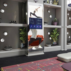 Espejo Digital Interactivo Inteligente para Fitness en Casa CH Custom, Espejo de Gimnasio con Pantalla Táctil LCD y Base - Product Image 1