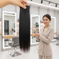 Extensiones de Cabello Humano 100% Real Vietnam Shunfa SDD 14A, Se Pueden Permanecer Alisadas