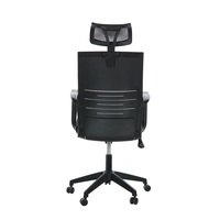 Chaise de bureau ergonomique à dossier haut en maille certifiée BIFMA X5.1 avec appui-tête réglable, vente en gros
