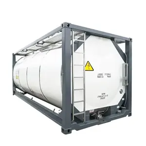 Factory Sale 2000liters Horizontal isotank container transporter