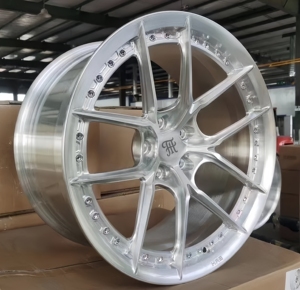 Ruedas forjadas Beadlock de coche de carreras de aluminio personalizado <span class=keywords><strong>Happy</strong></span> Tiger para BMW Benz Audi Corvette Supra Offset 40 PCD 5X112 5x120 5x114,3 - Product Image 3