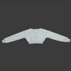 Cinturino a costola in cotone francese di peso medio personalizzabile <span class=keywords><strong>felpe</strong></span> da <span class=keywords><strong>donna</strong></span> a maniche lunghe in stile Casual consapevolezza del marchio - Product Image 3