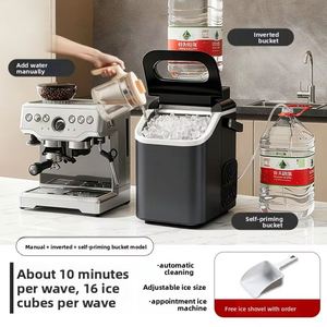 Fully Automatic Cube <b>Ice</b> <b>Maker</b> 120W 2026 New <b>Small</b> Household Commercial Water tank 16 <b>Ice</b> Grids <b>Ice</b> <b>Maker</b> - Product Image 3