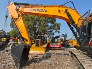 22ton HYUNDAI 220LC-9S a utilisé l'excavatrice de seconde main de bonne maniabilité d'excavatrice de HYUNDAI à VENDRE