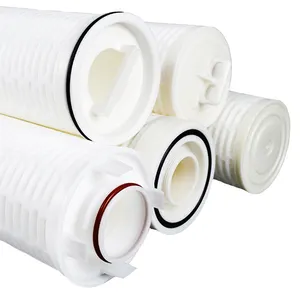 High Flow 5 Micron Filter Cartridge 40 Inches PP Material High Dirt Holding Capacity Low Pressure Drop Industrial Water