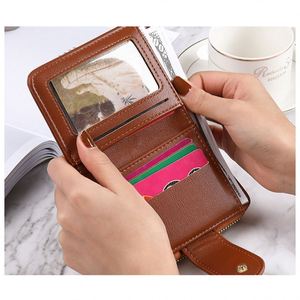 New Fashion Women Girls Luxury Small Short Canvas <b>Wallets</b> Travel Money <b>Card</b> <b>Holder</b> <b>Wallet</b> <b>for</b> Ladies - Product Image 5