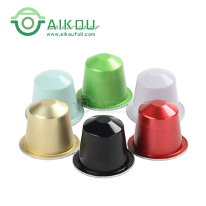 Capsules de thé en aluminium vides compatibles sans anneau en caoutchouc, capsules de café AIKOU Factory Pods - Product Image 5
