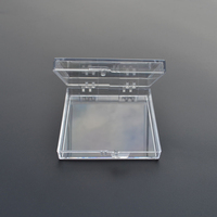 Transparente Kleine Spritzgegossene Klare Kunststoff-PS-Box Faltbare Plastikbox