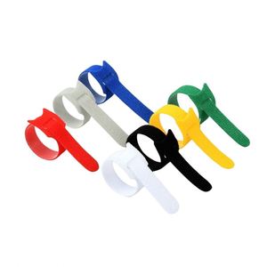 Attaches de rangement personnalisées en nylon coloré en forme de chat, sangles T-head dos à dos pour fleurs et plantes - Product Image 4
