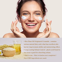 EELHOE-Crème de Riz Naturelle et Biologique pour le Visage, Soin Infusé au Collagène, Hydratante, Nourrissante, Lissante, Éclaircissante, 50g