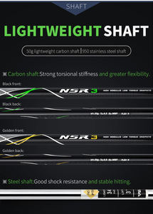 ชุดไม้กอล์ฟ PGM MTG033 สำหรับคนถนัดซ้ายและขวา  หัวไม้ไทเทเนียม <span class=keywords><strong>ปรับ</strong></span>มุมได้  คืนตัวดี  ชุดไม้กอล์ฟครบชุด - Product Image 4