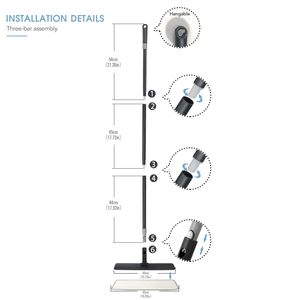 Masthome Sợi Nhỏ Lau Sàn Phẳng Ma Thuật Lau Hệ Thống Cho Sắt Xử Lý - Product Image 6