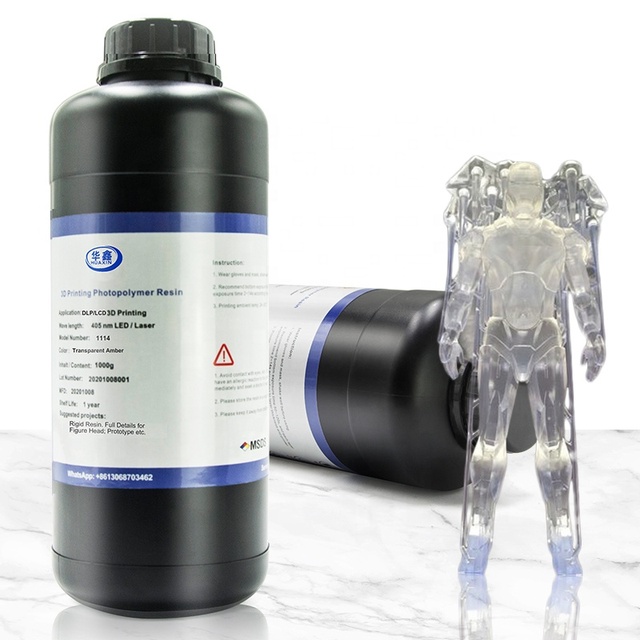 3D Printing Materials Photopolymer UV 405nm Standard Liquid 3D Printer Resin
