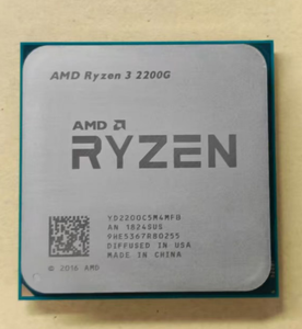 Procesador AMD <span class=keywords><strong>Ryzen</strong></span> 3 <span class=keywords><strong>2200G</strong></span>, 4 Núcleos, 3.50-3.70GHz, 14NM, Socket AM4, 65W, CPU - Product Image 1