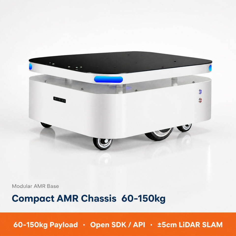 Beer System.drawing 150kg AGV AMR Robot Chassis Open SDK API Custom for System Integrators ...
