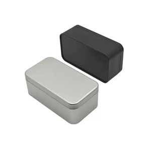 Caja de almacenamiento de metal rectangular al por mayor, tarjetas de póquer, almacenamiento de joyas, bisagra de lata - Product Image 6