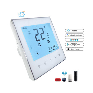 Termostato Inteligente Wifi para Habitación con Pantalla Táctil Programable para Aire Acondicionado Central CCST1001, Pantalla Táctil que Brinda Control Intuitivo - Product Image 1