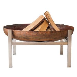 Outdoor Fireplace Steel Garden Treasures <strong>Fire</strong> <strong>Pit</strong> / Steel Round <strong>Large</strong> Patio <strong>Fire</strong> <strong>Pit</strong> / Outdoor Steel Firepits - Product Image 6