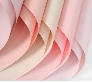 Solid <strong>Color</strong> Single-Sided Waterproof Flower Wrapping <strong>Paper</strong> for Print for DIY Florists Wholesale Stock - Product Image 4