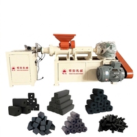Machine à briquettes de charbon de bois à économie d'énergie, ligne de production de briquettes de charbon pour chicha, équipement pour la fabrication de narguilé