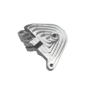 High Precision Raw Finish 5 Axis CNC Machined Custom Various Shapes Aluminum Fixing Support Bracket Mechanical Components - Product Image 1