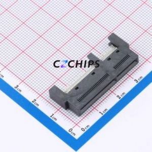 MET008431401101 Gold Finger Connector P=0.6mm Connector 0.6mm 84P Copper Alloy Gold - Product Image 1