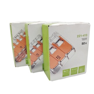 Connettore a morsetto a pressione 221 - <span class=keywords><strong>Serie</strong></span> 221-412/413/415/420 - Connettori per cavi a 2, 3, 5, 10 poli - Terminali da 4 mm - <span class=keywords><strong>Serie</strong></span> 221 - Product Image 6