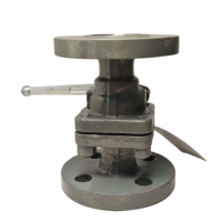 Vanne à boisseau sphérique électrique DN32 de haute qualité, raccordement à bride, joint rigide, pour fluides huileux, Q41Y-64C, personnalisation OEM