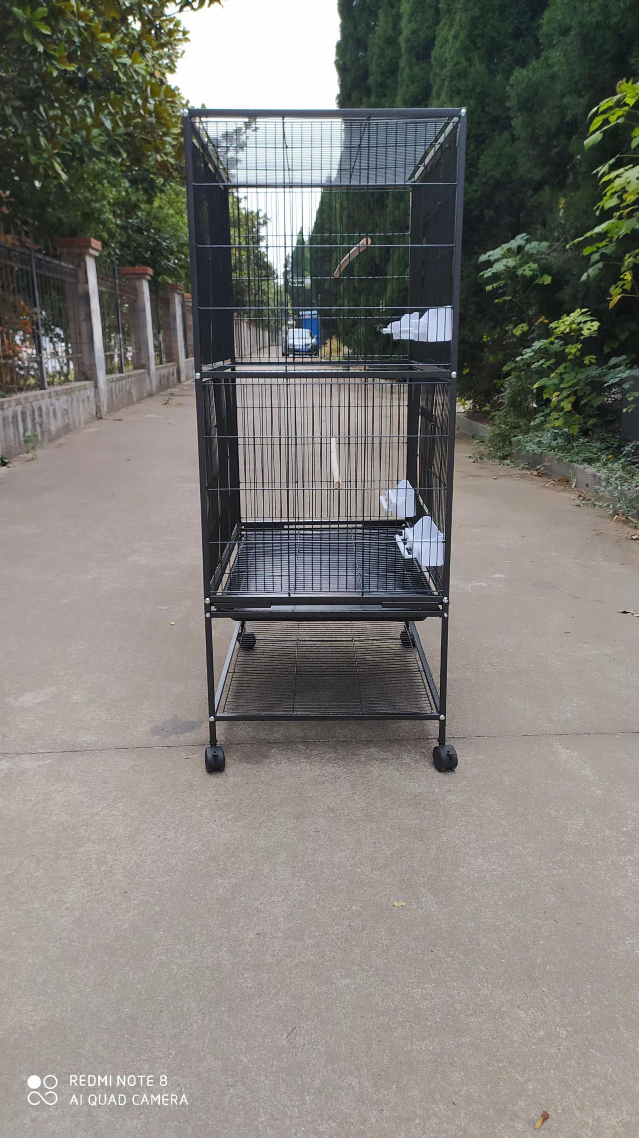 aluminium frame bird cage